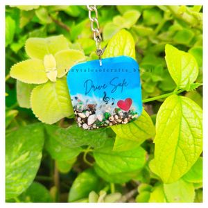Drive Safe Keychain - Handmade with Love