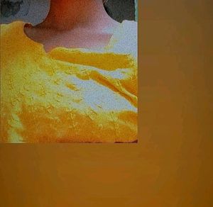 Bright Yellow Kurti For Women.