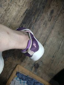❤‍🔥Fila Purple Slip-On Sneakers