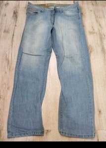 Cs1720 Lee Baggy Jeans Size 36
