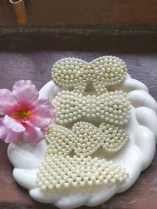 Pearl Hair Clip Set