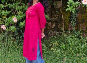 Elegant Pink Kurta