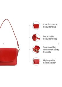Fastrack Red Shoulder Bag