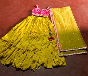 Wedding Wear Heavy Work Lehenga With Dupatta