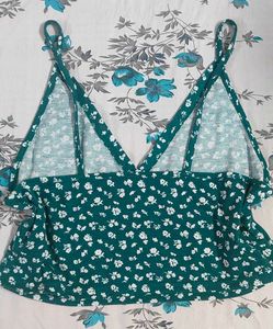 Korean Floral Top