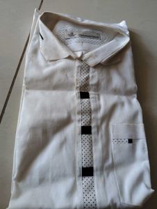 White Patterned Shirt (S size)