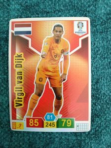 Virgil Van Dijk Match Attax Card