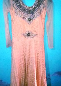 Embellished Anarkali Dress