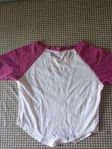 Raglan Sleeve Crop Top