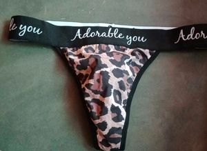 Unisex Adorable You Leopard Thong