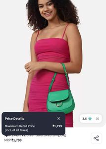 Green Shoulder Bag