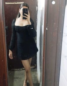 black dress