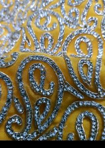 Beautiful full hand work heavy saree