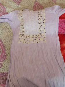 Elegant Lavender Kurta