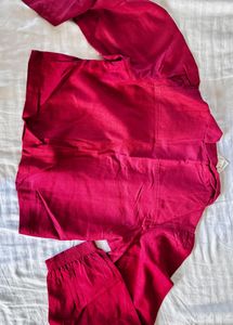 AND Maroon Casual Jacket