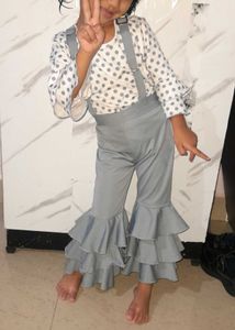Cute Ruffle Pants Set