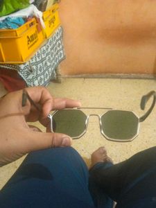 Stylish Silver Frame Sunglasses