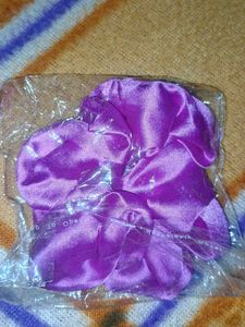 Lilac Purple Scrunchie