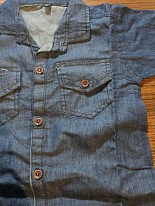Cute Denim Shirt Size 1-6