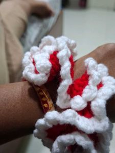 Handmade Crochet Wrist Scrunche