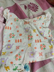 Baby Girls Used Tshirts 3-6 Months