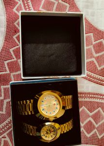 Golden Couple Watches Set ⌚
