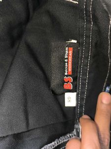 Black Utility Style Pants