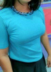 Fairy Soft Blue Top