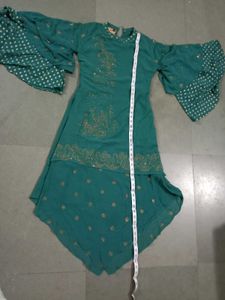 Elegant Plazo Kurta Dupatta Set 3