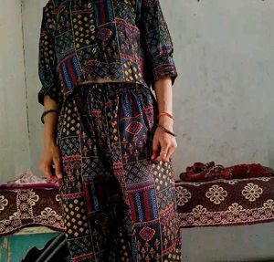 Patterned Co Rd Set