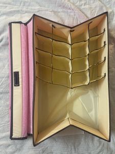 Fabric Multicompartment Foldable Storage Bag