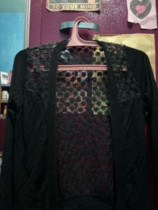 Lace Detail shrug