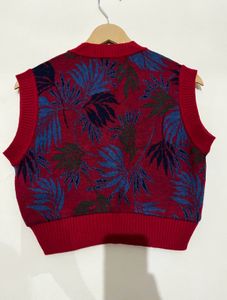 Crop Vest Sweater