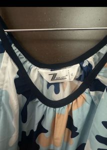 Multiprint Crop Top