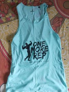 Light Blue, Deep Blue, Athletic T-Shirt And Shirts