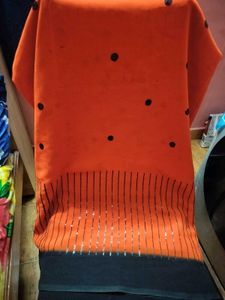 Orange & Black Ethnic Cover-Up