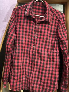 Black And Red Cheque Shirt🌶️❤️