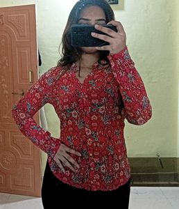 Floral Print Shirt