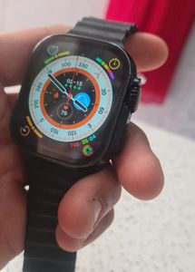 Ultra T900 Big Dial Smartwatch Black