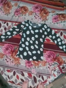 Girls Black T-Shirt