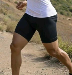 Skintight lycra shorts