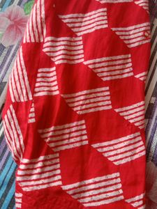 Red &amp; White Salwar Suit