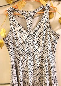 Chic A-Line Midi Dress