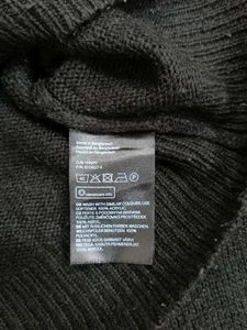 Cozy Black Knit Sweater