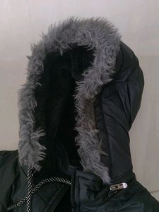 Black Hooded Jacket