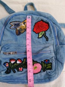 Denim Backpack