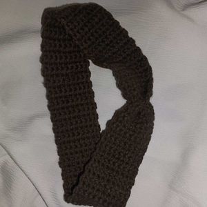 Brown Crochet Headband