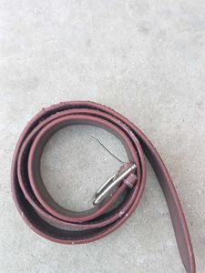 Classic Brown Leather Belt