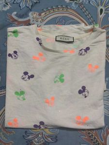 WHITE OVERSIZED T-SHIRT FOR WOMENS.