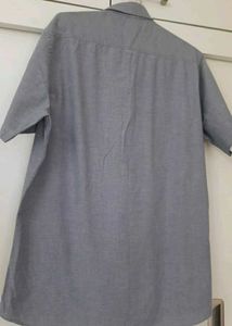 Men's Grey Casual Shirt